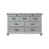 Slater Grey Dresser and Mirror