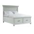 Slater Grey Queen Bed Frame
