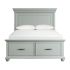 Slater Grey Queen Bed Frame