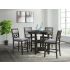 Amherst 5-pc Grey Counter Height Dining Set
