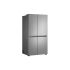 LG 23 cu ft Silver Side By Side Inverter Refrigerator