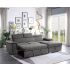 Ferriday RAF Grey Sofa Sleeper