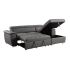 Ferriday RAF Grey Sofa Sleeper