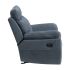 Clifton Blue Glider Reclining Chair