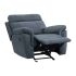 Clifton Blue Glider Reclining Chair