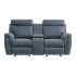 Clifton Blue Double Glider Reclining Loveseat