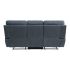 Clifton Blue Double Glider Reclining Sofa