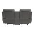 Clifton Grey Double Glider Reclining Loveseat