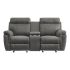 Clifton Grey Double Glider Reclining Loveseat