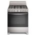 Frigidaire 20 in Black 4-Burner Gas Stove
