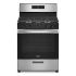 Whirlpool 30 inch 5-Burner Stainless Steel Gas Stove