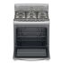 Whirlpool 30 inch 6-Burner Silver Gas Stove